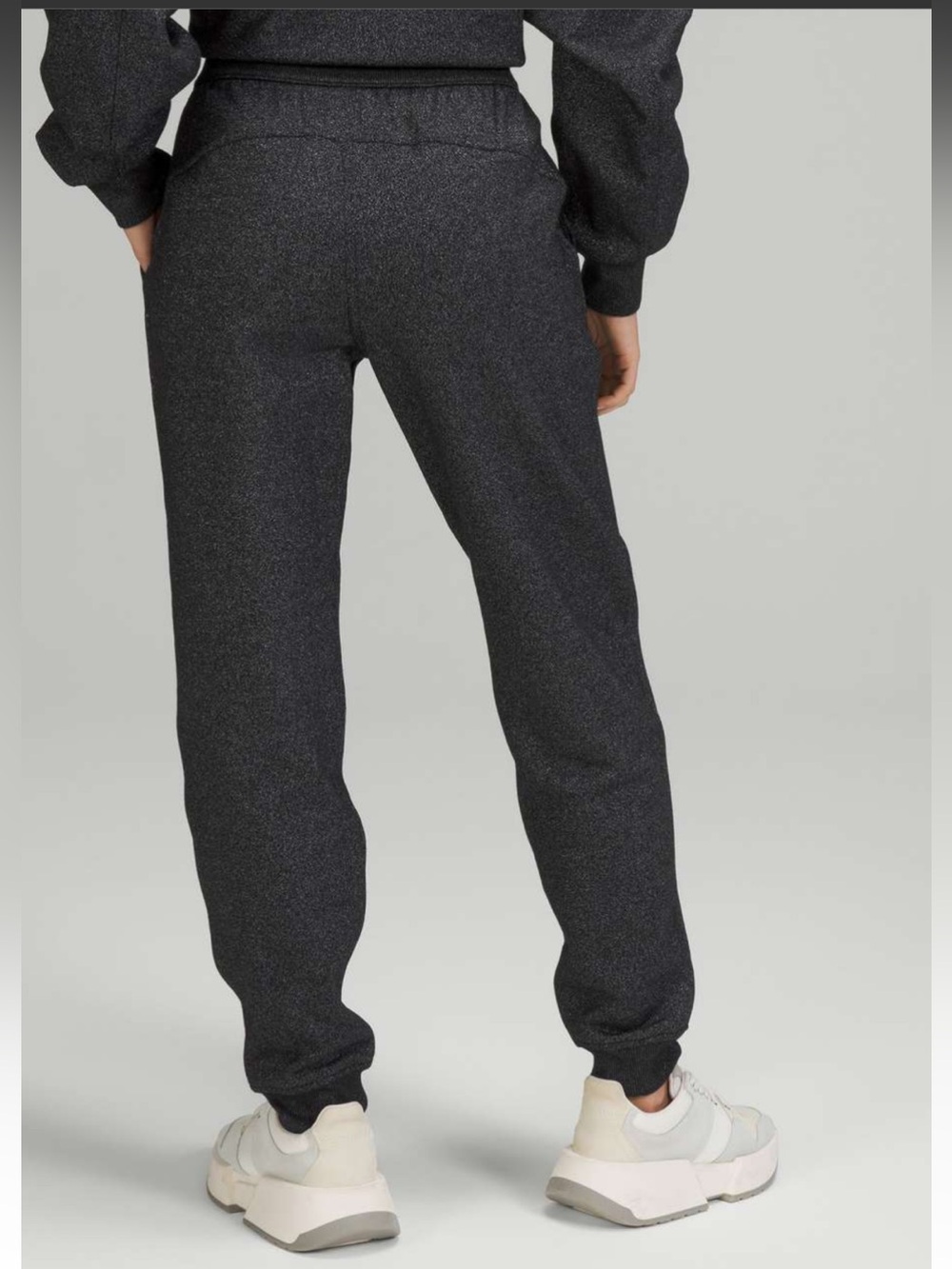 Lululemon Scuba High-Rise Jogger pants sparkle black 4